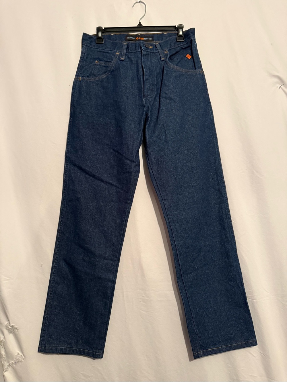 Wrangler FR Jeans Mens 30x30 Flame Resistant CAT 2 2112 Relaxed Fit Work Denim